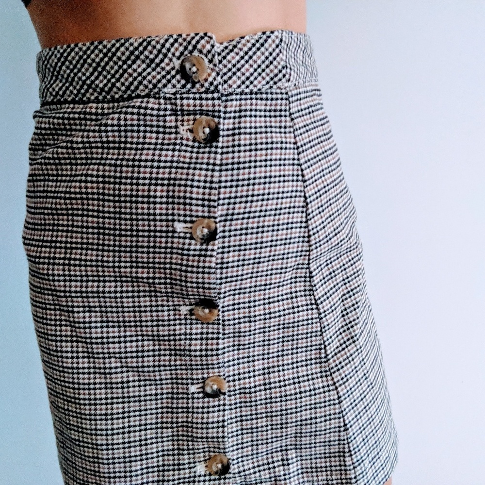 Plaid skirt new without tags